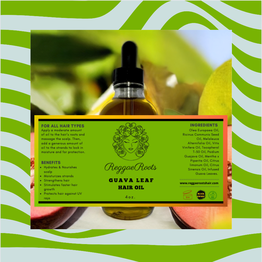 Guava Leaf Hair Oil 4oz.